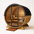 ThermoLoom BarrelView Outdoor Sauna