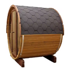 ThermoLoom BarrelView Outdoor Sauna