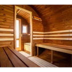 HavenHoop Rustic Barrel Sauna