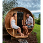 ArcTherm ShingleWrap Barrel Sauna